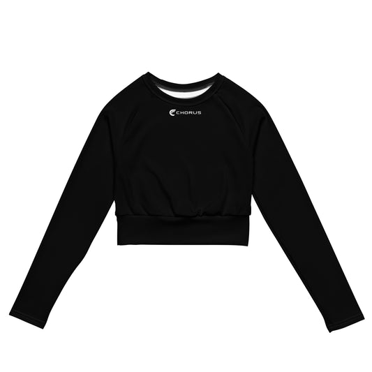 Long-sleeve Performance Crop Top