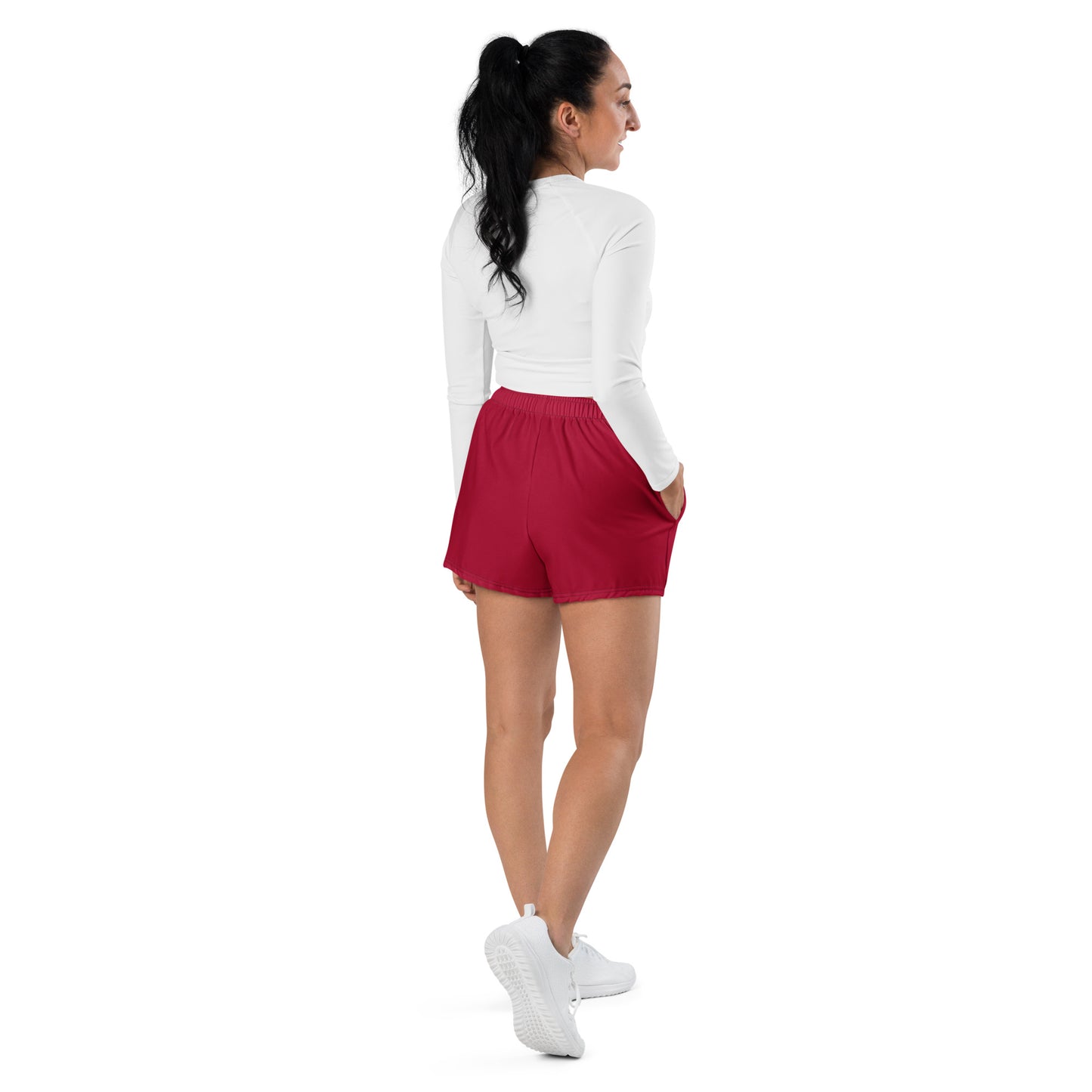 Women’s Athletic Shorts - Red