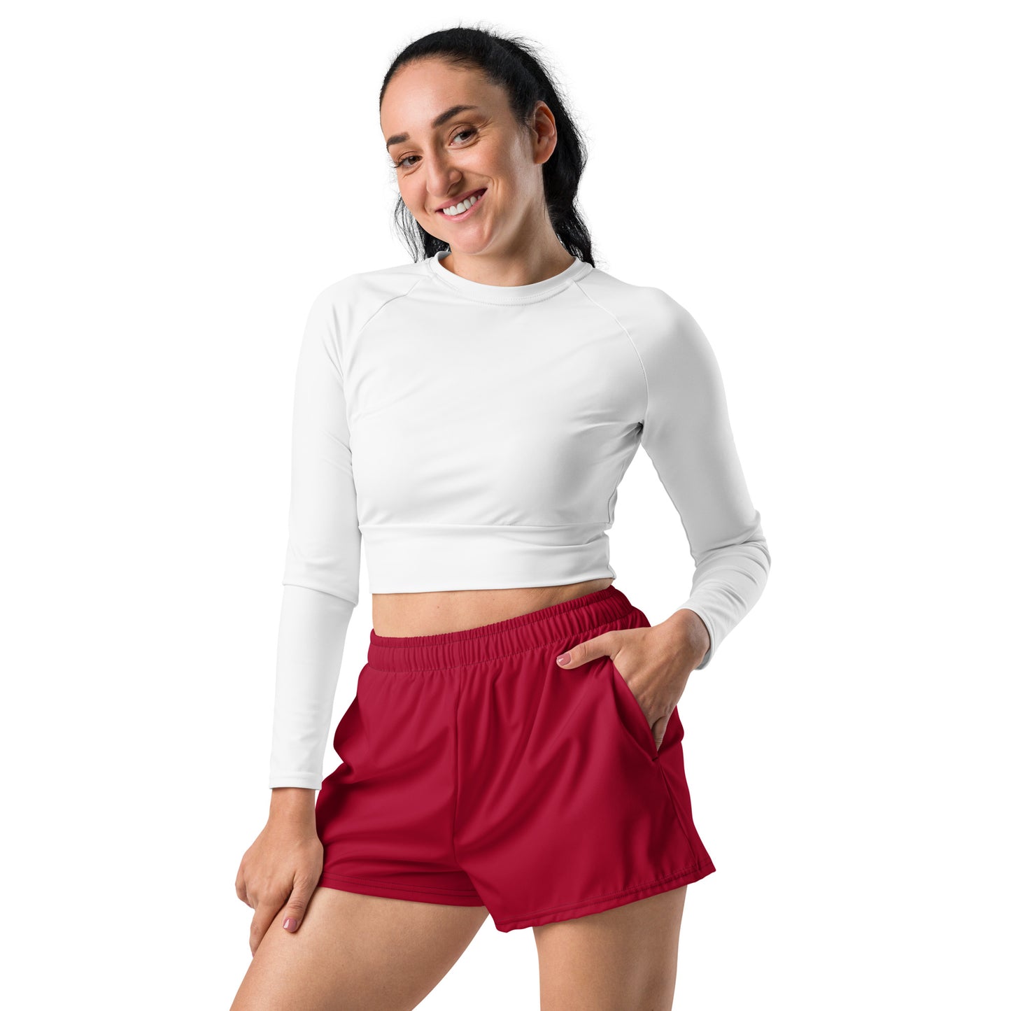 Women’s Athletic Shorts - Red