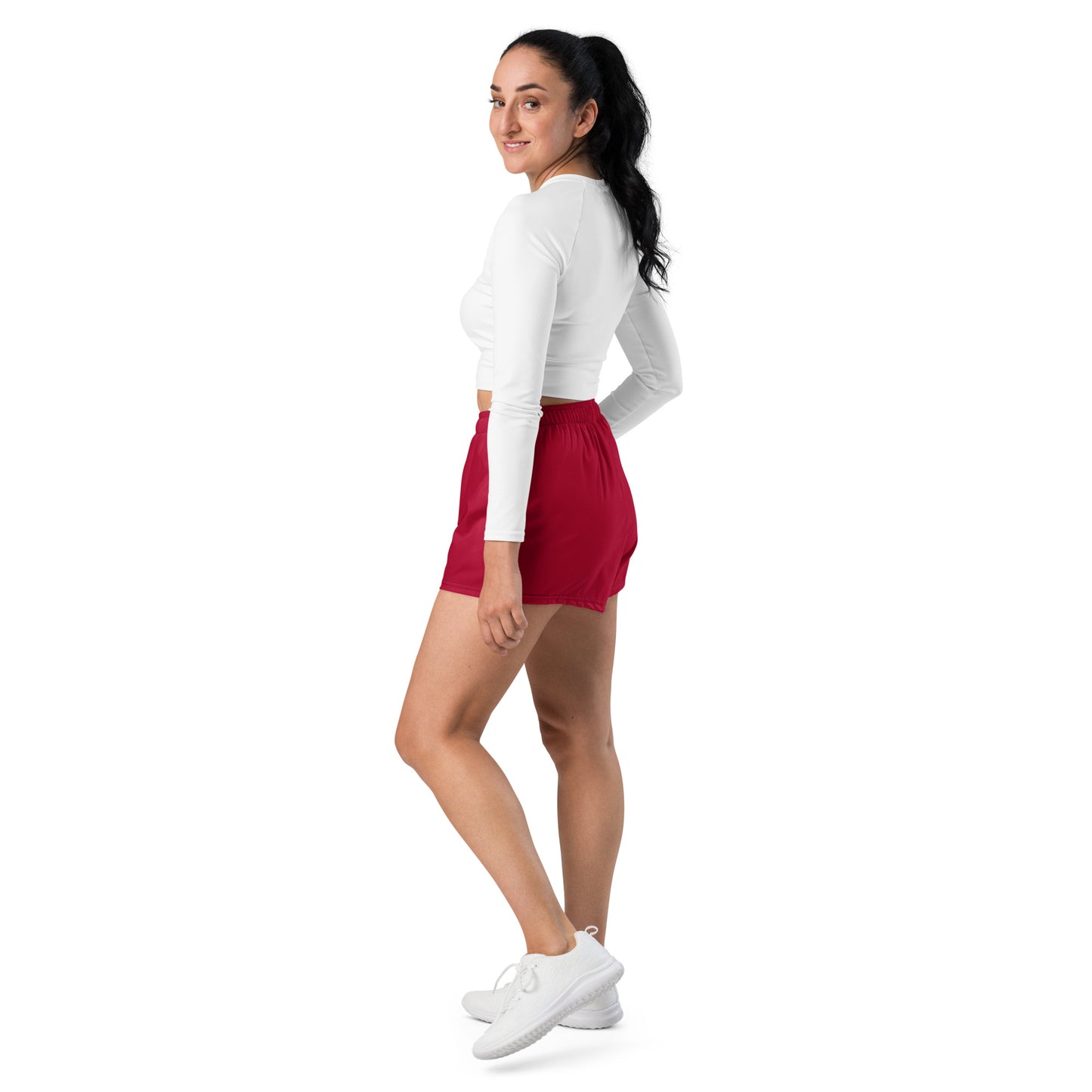 Women’s Athletic Shorts - Red